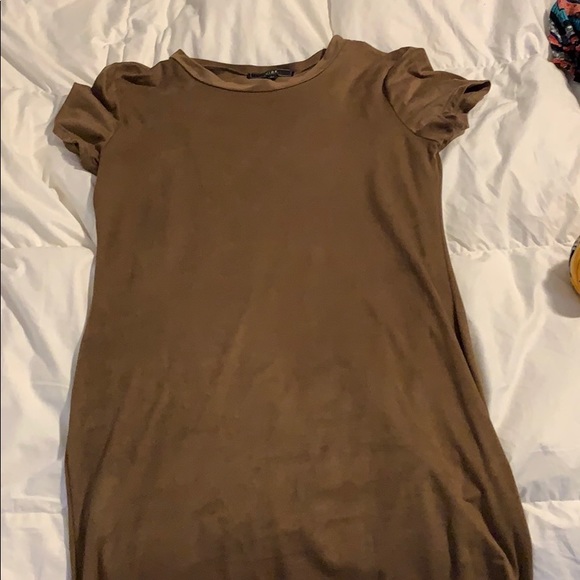 Velvet brown large dress - Picture 1 of 1